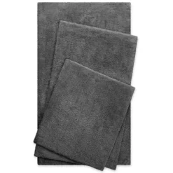 Badteppich Granit Grau