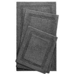 Badteppich Granit Grau