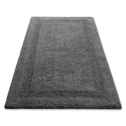 Badteppich Granit Grau