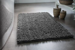 Badteppich Grau