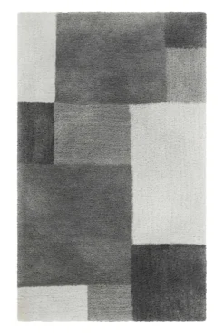 Badteppich Grau