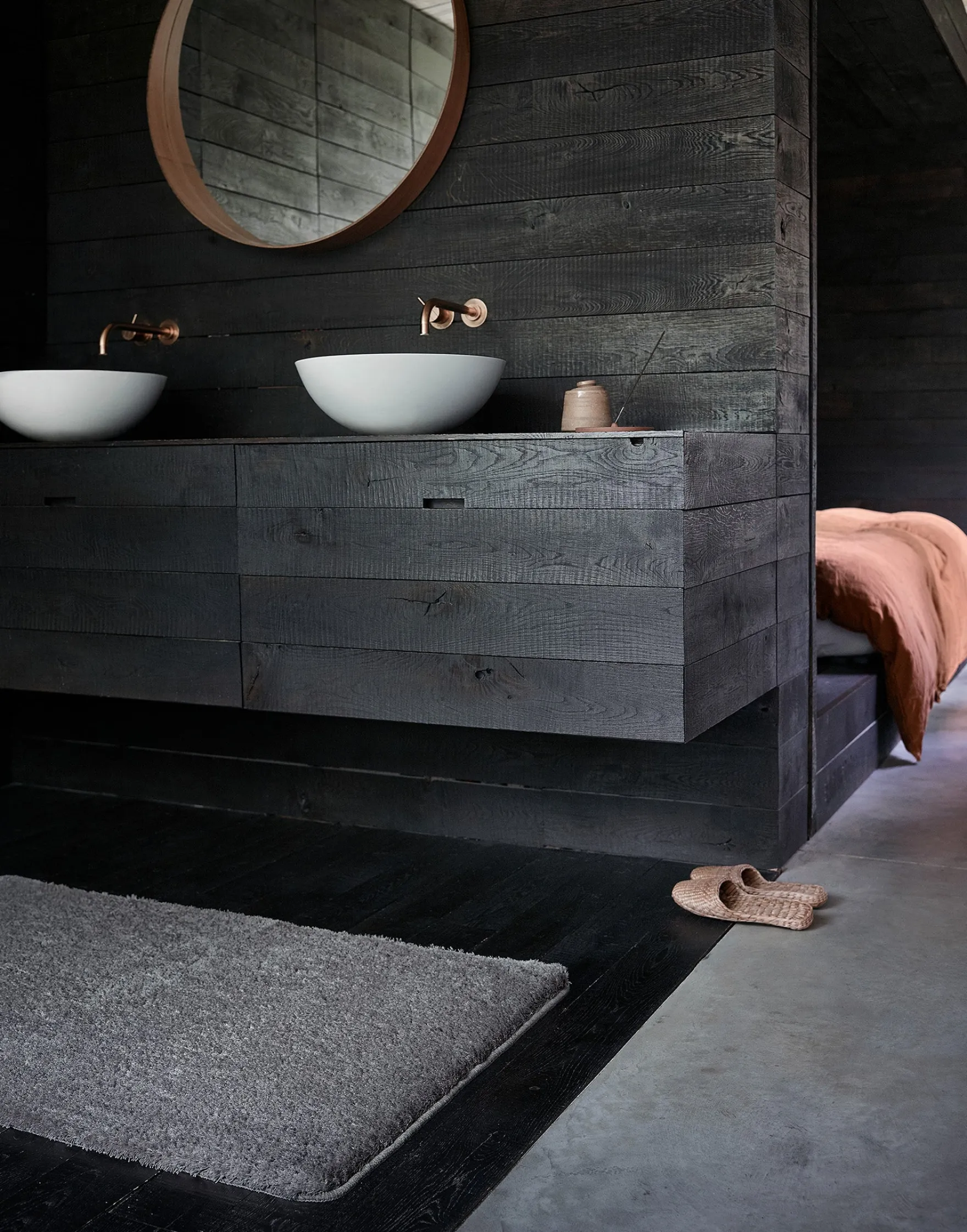 Badteppich Grau "Joris" WECONhome Basics