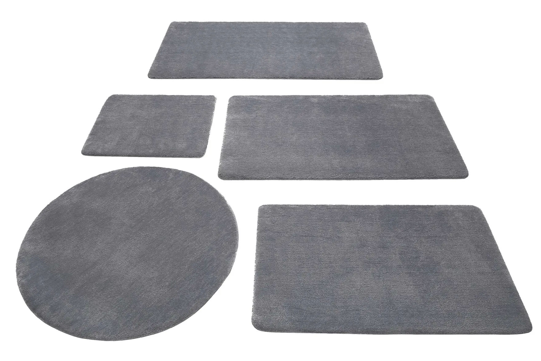 Badteppich Grau "Joris" WECONhome Basics