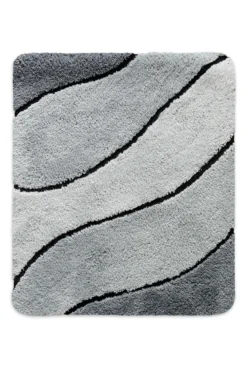 Badteppich Grau Multi