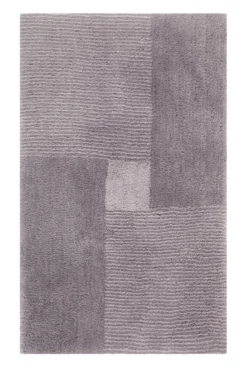 Badteppich Grau