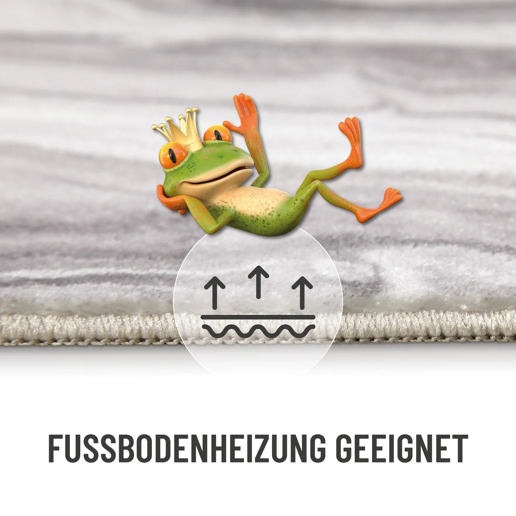 Badteppich Greige "Jani" WECONhome