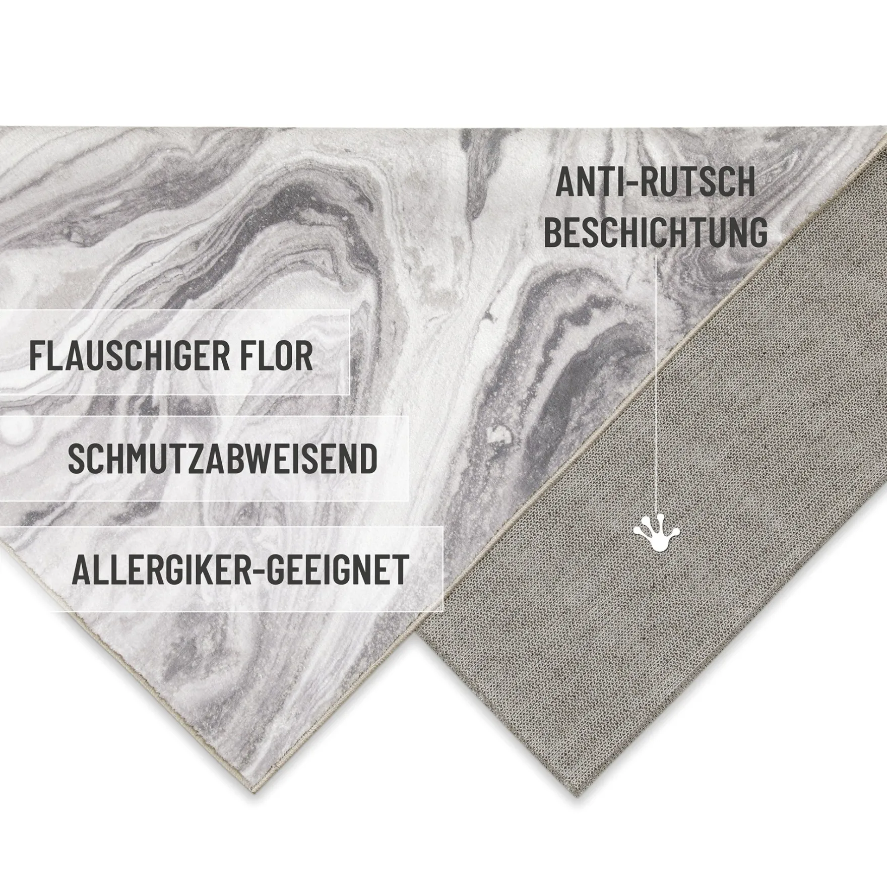 Badteppich Greige "Jani" WECONhome