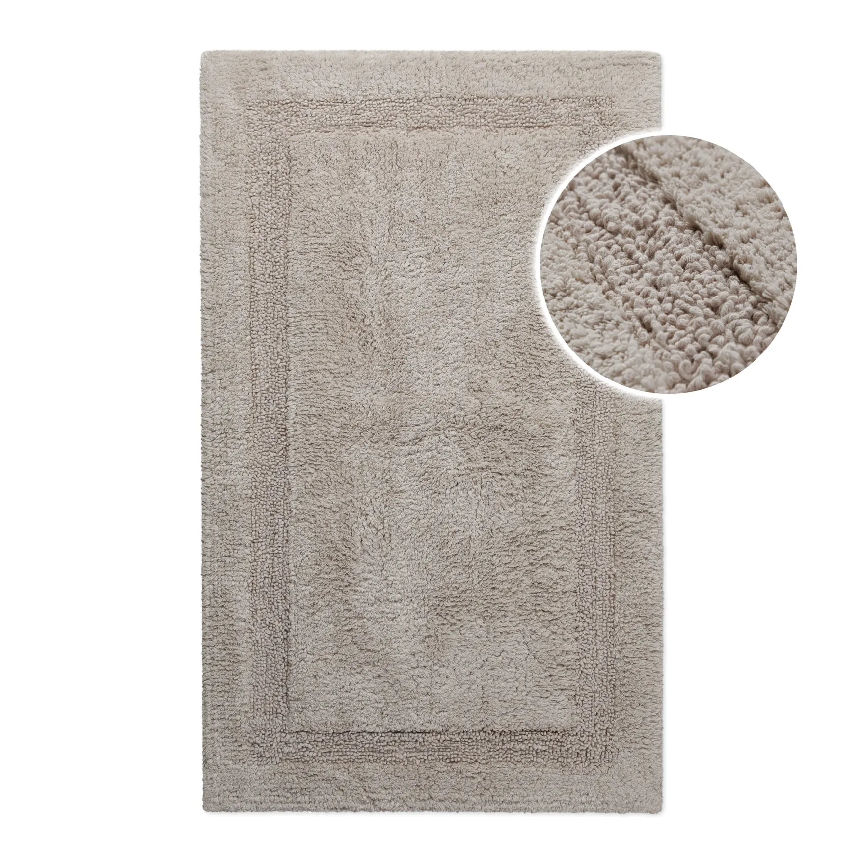 Badteppich Greige "Knut" WECONhome Basics
