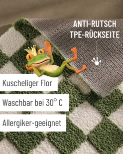 Badteppich Grün "Bobbi" WECONhome