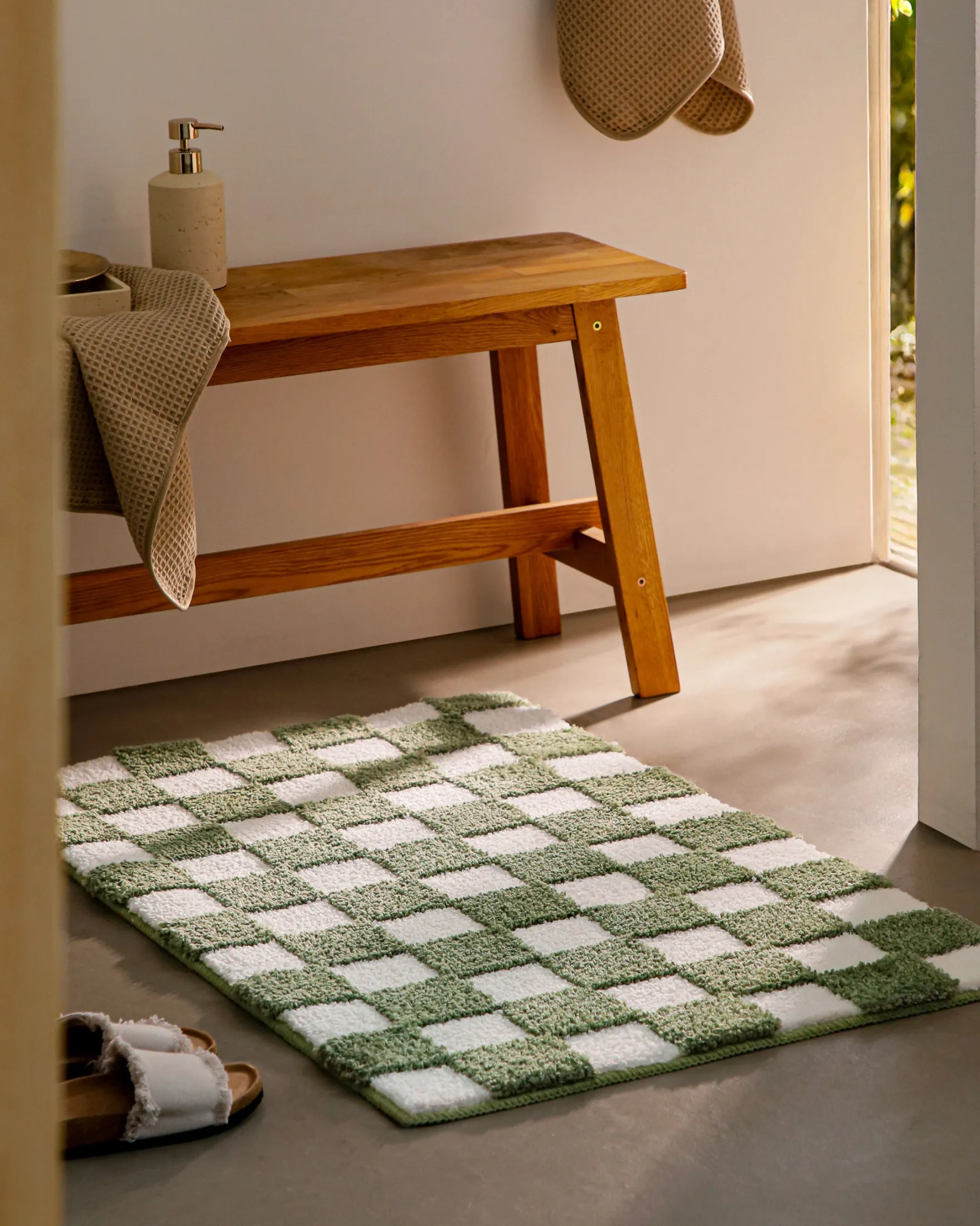Badteppich Grün "Bobbi" WECONhome