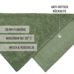 Badteppich Grün "Erik" WECONhome Basics