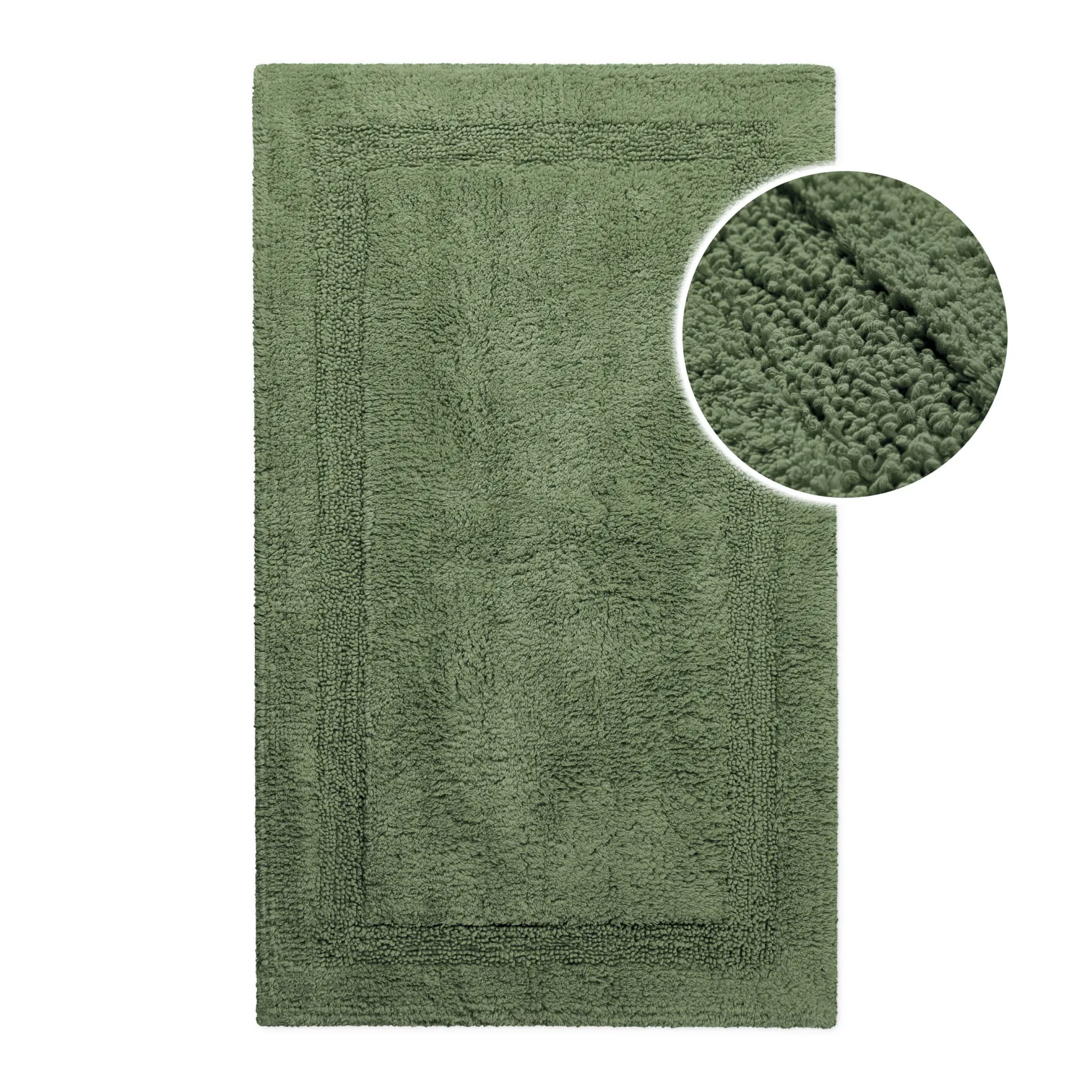 Badteppich Grün "Knut" WECONhome Basics