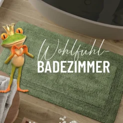 Badteppich Grün