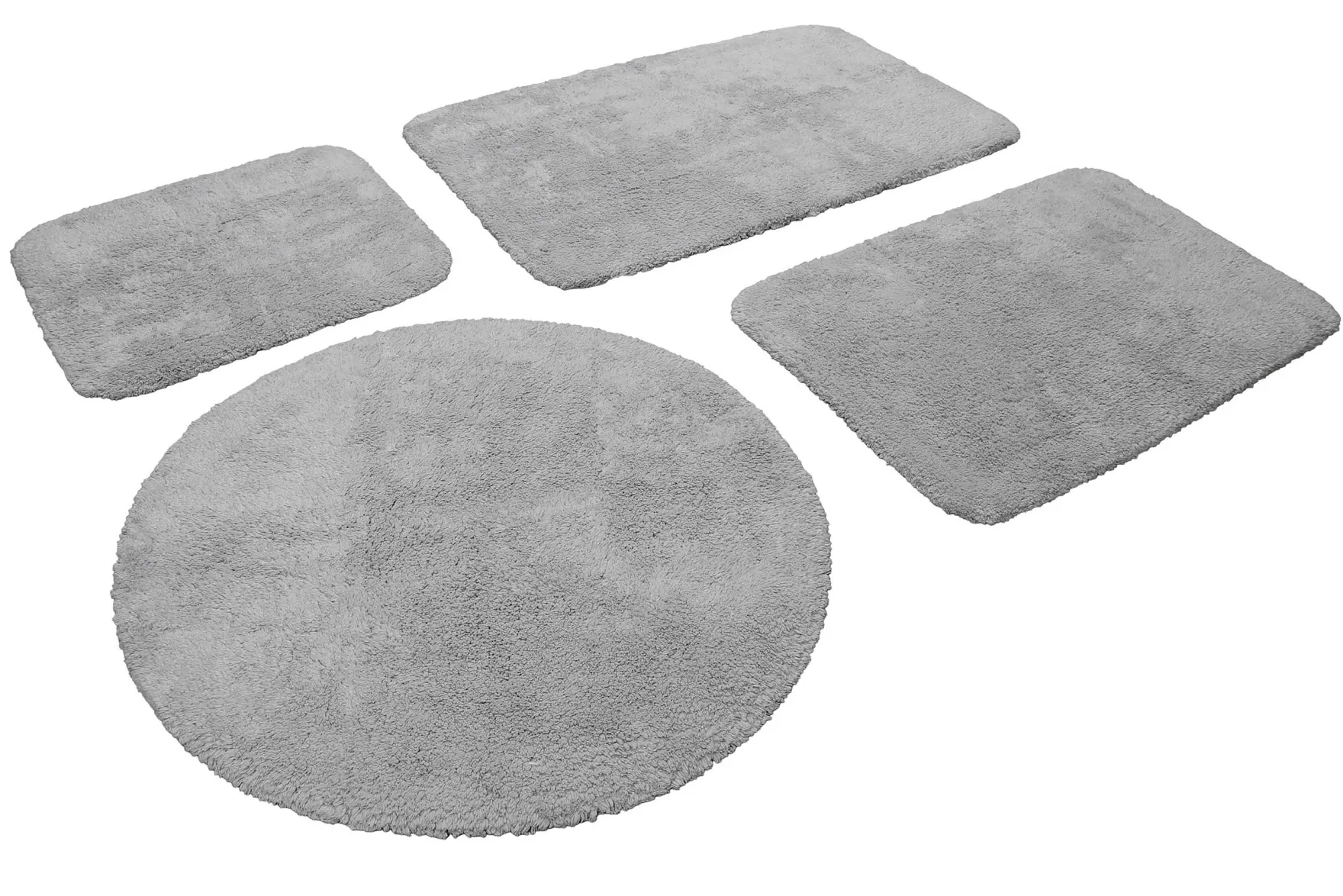 Badteppich Hellgrau "Ole" WECONhome Basics