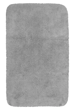 Badteppich Hellgrau