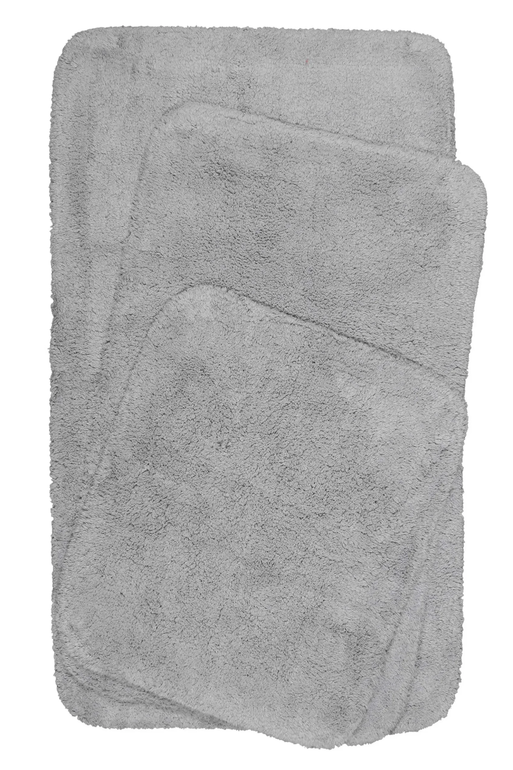 Badteppich Hellgrau "Ole" WECONhome Basics