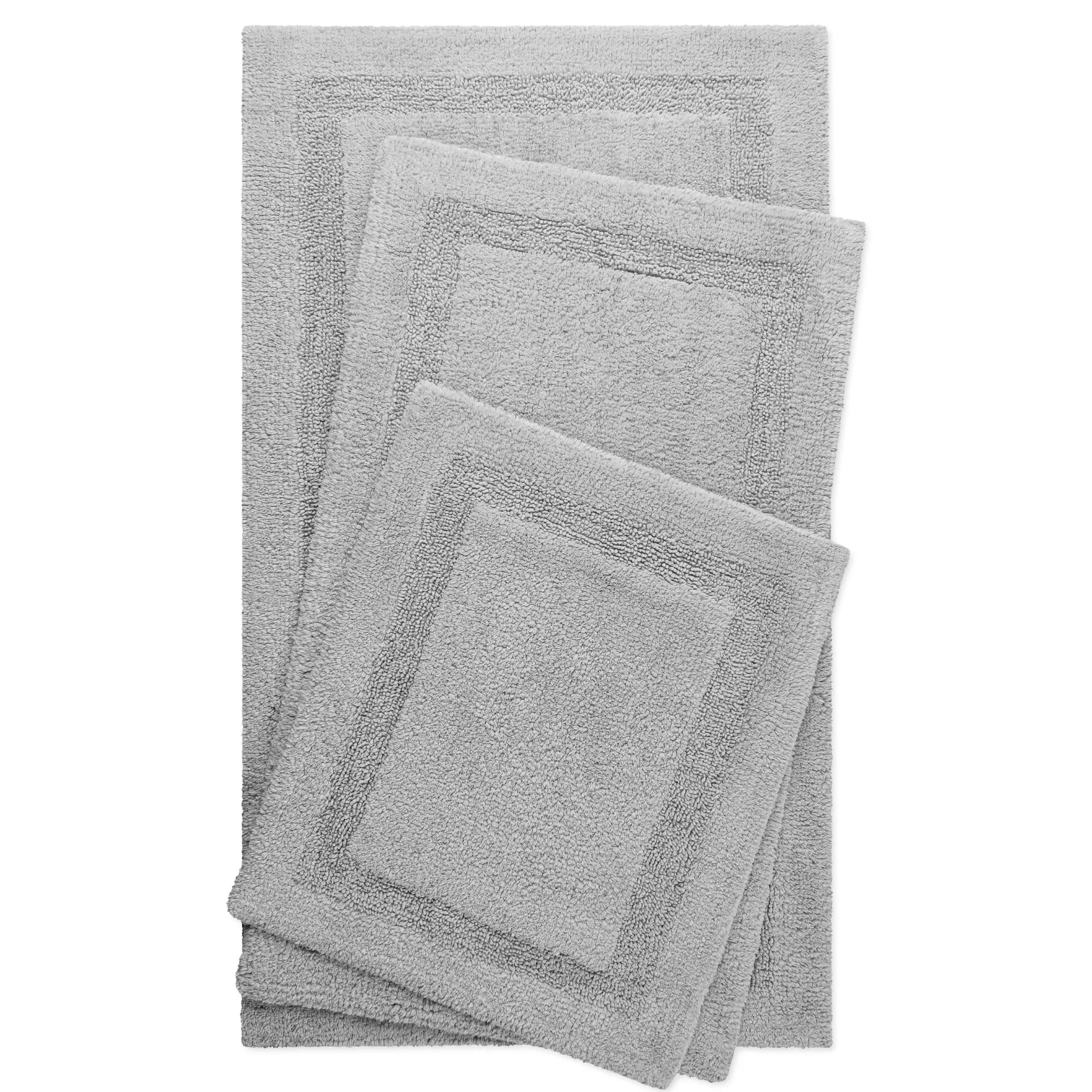 Badteppich Licht Grau "Knut" WECONhome Basics