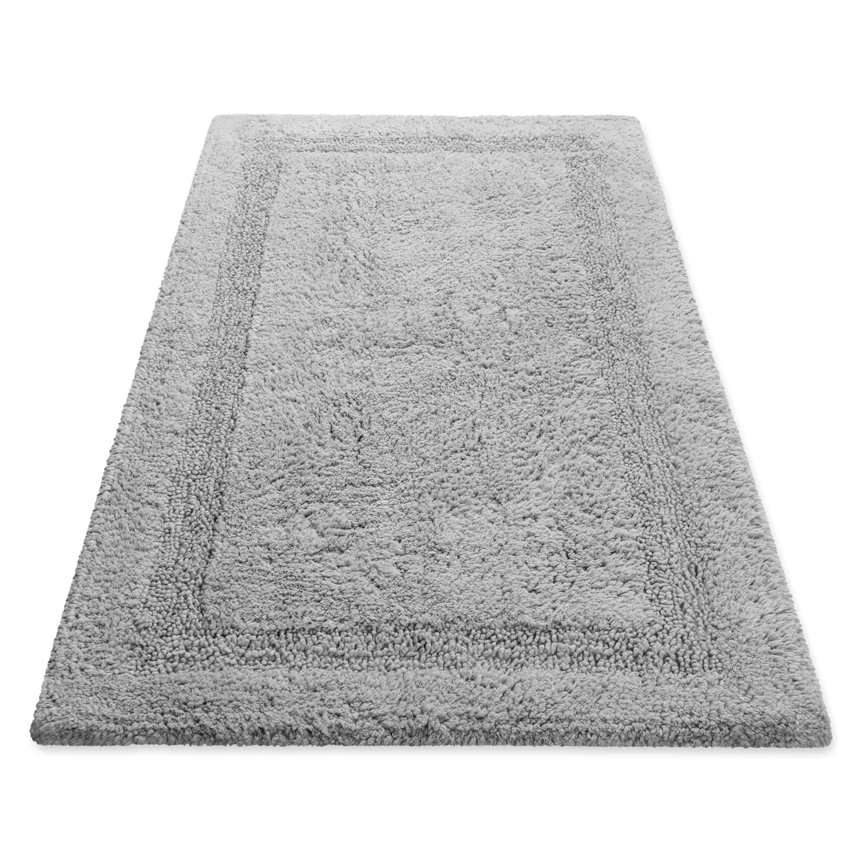 Badteppich Licht Grau "Knut" WECONhome Basics