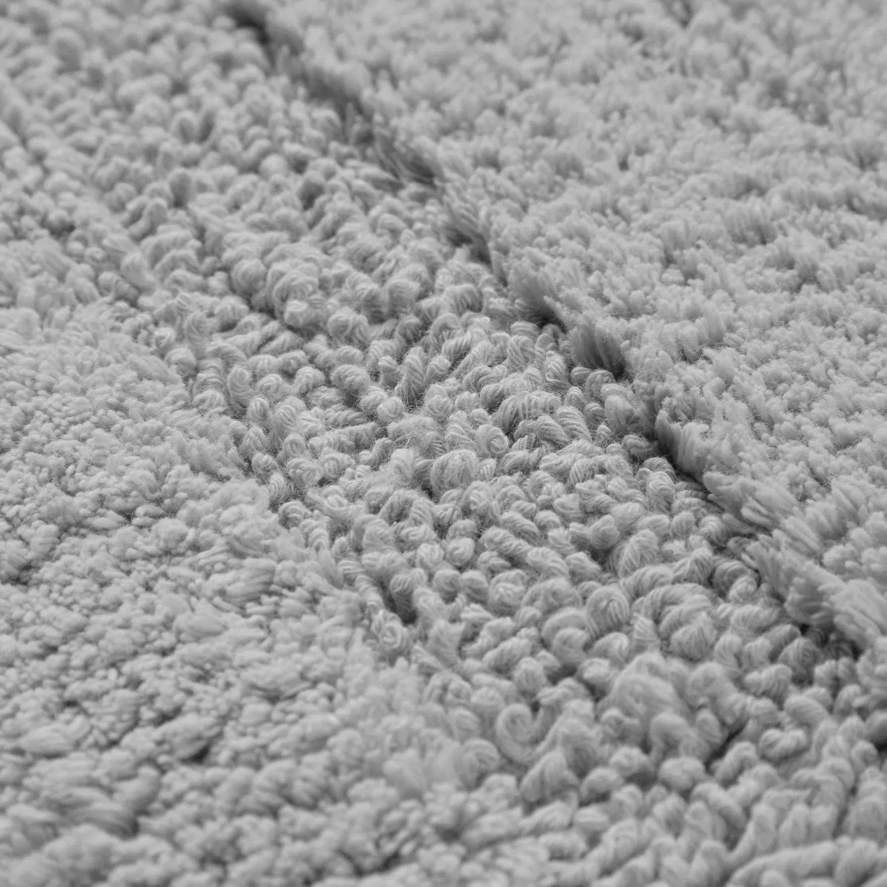Badteppich Licht Grau "Knut" WECONhome Basics