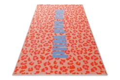 Badteppich mit buntem Leo Print "WetAndWild" WECONhome