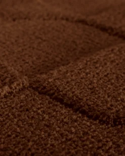Badteppich Nuss Braun 