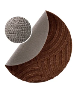 Badteppich Nuss Braun