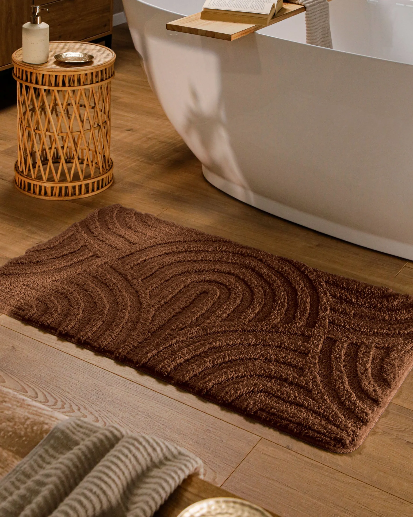 Badteppich Nuss Braun "Fiete" WECONhome