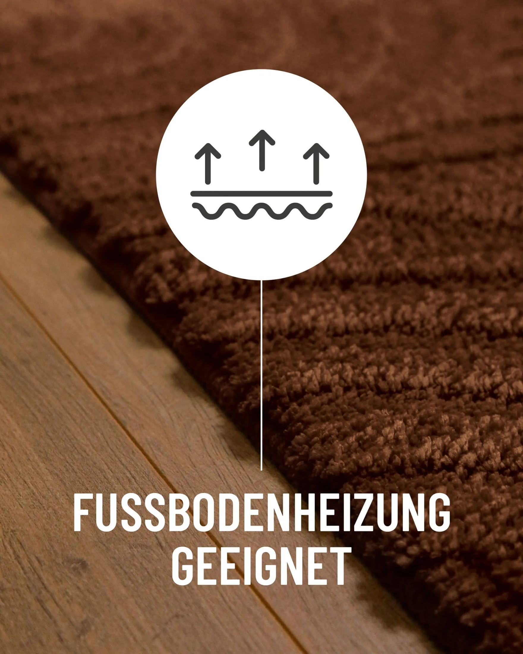 Badteppich Nuss Braun "Fiete" WECONhome
