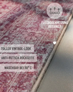 Badteppich Pastell Violett 