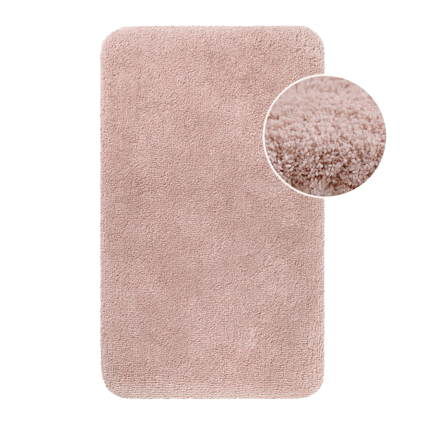 Badteppich Puder Rosa "Porto Azzurro" Homie Living