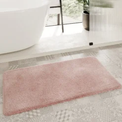 Badteppich Puder Rosa