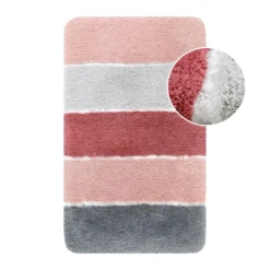 Badteppich Puder Rosa 