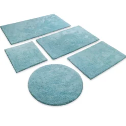 Badteppich Rauch Blau 