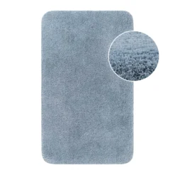 Badteppich Rauch Blau
