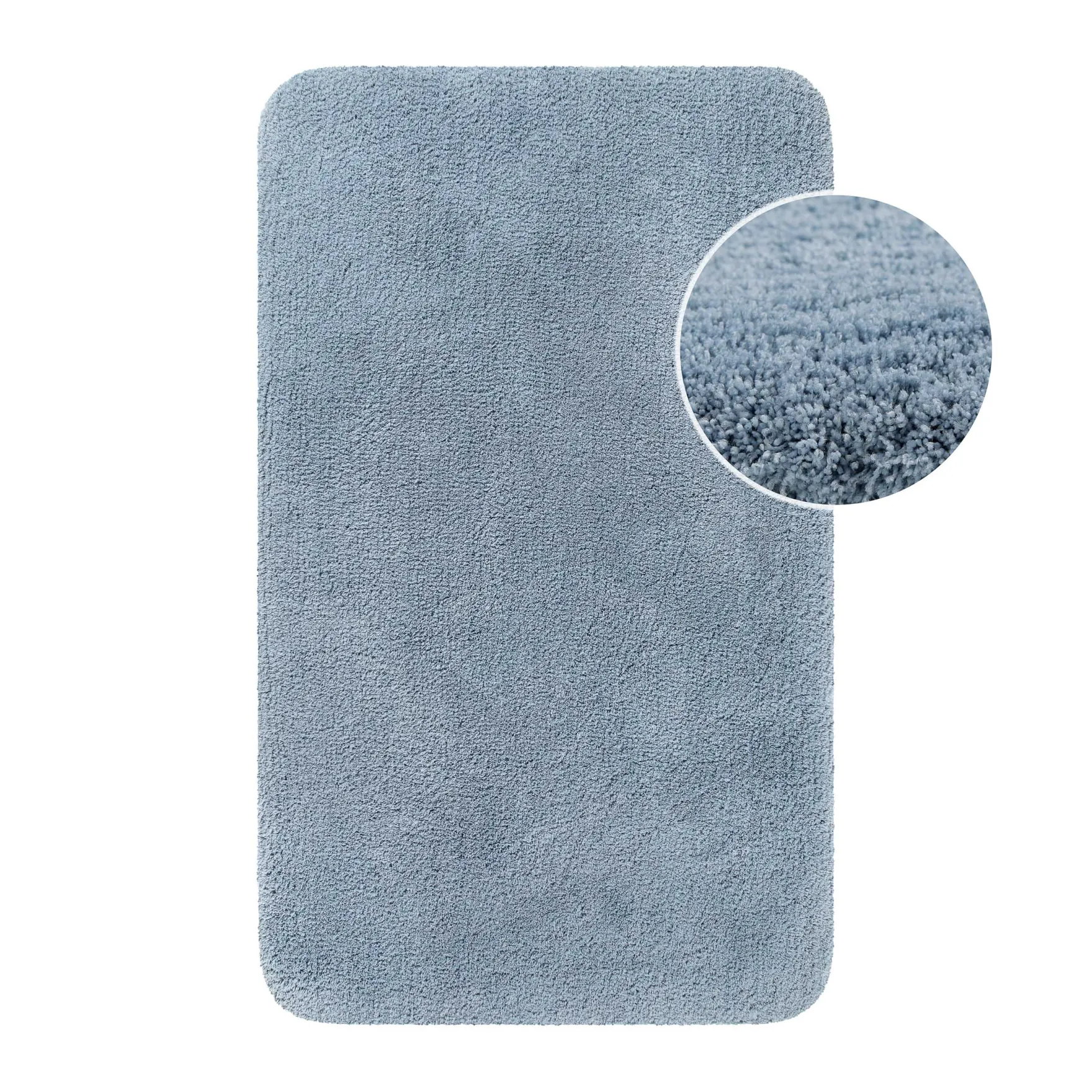 Badteppich Rauch Blau "Porto Azzurro" Homie Living