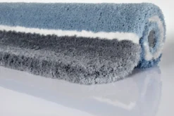 Badteppich Rauch Blau "Rio Marina" Homie Living