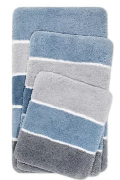 Badteppich Rauch Blau 