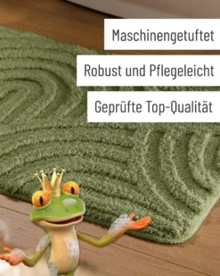 Badteppich Reseda Grün 