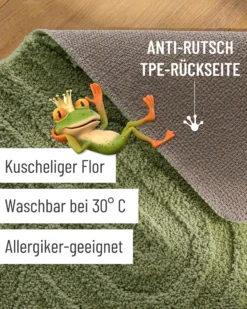 Badteppich Reseda Grün 