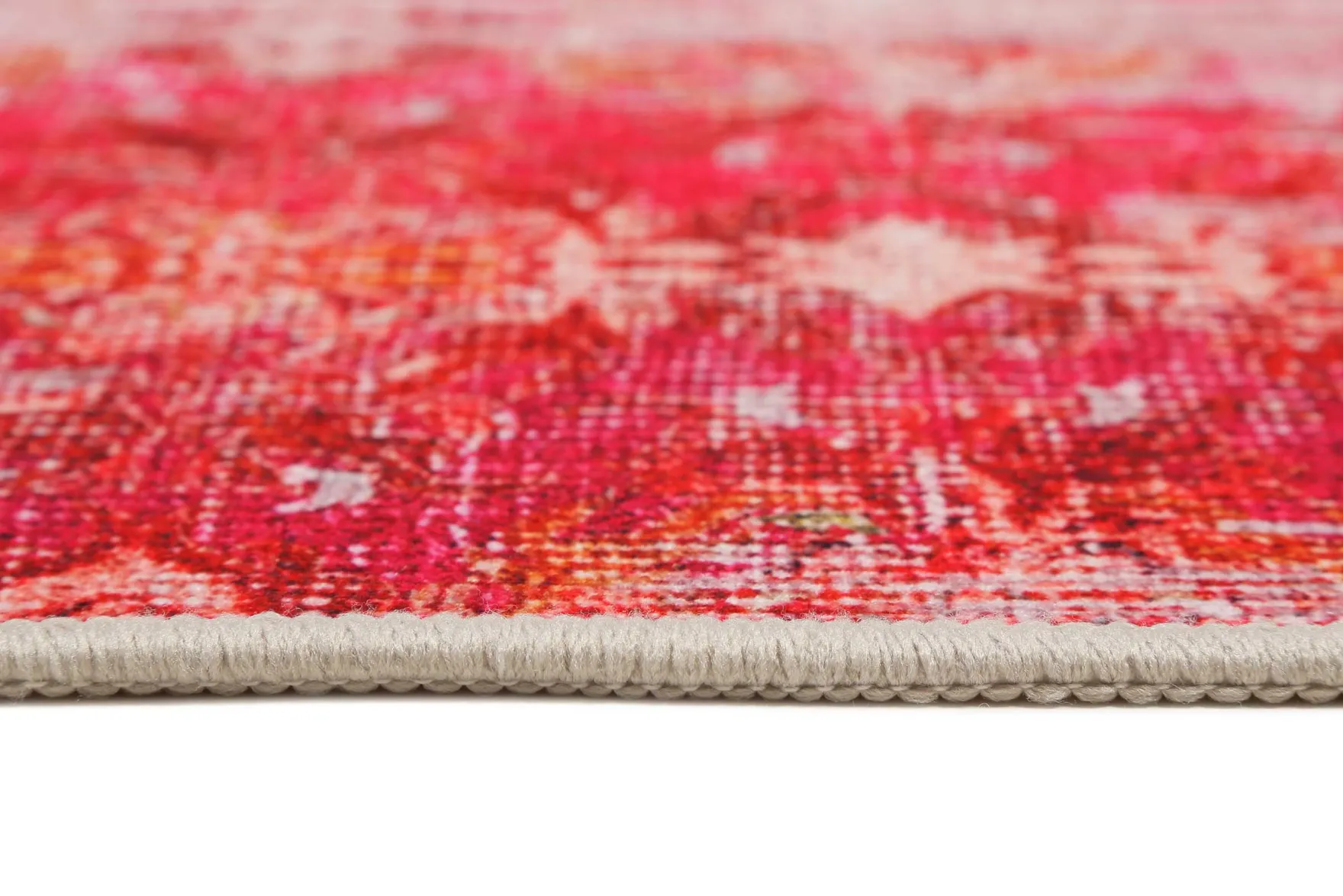 Badteppich Rot Orange Vintage "Sydney" WECONhome