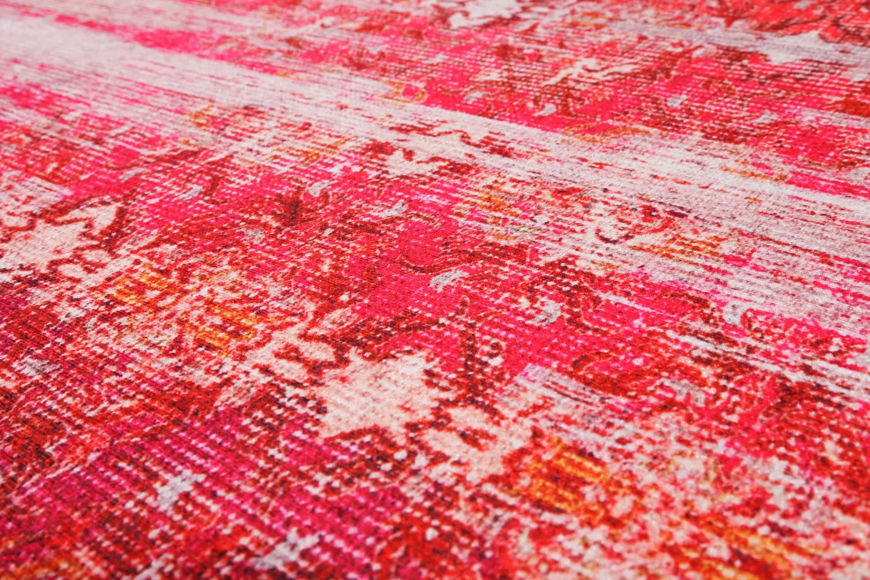 Badteppich Rot Orange Vintage "Sydney" WECONhome