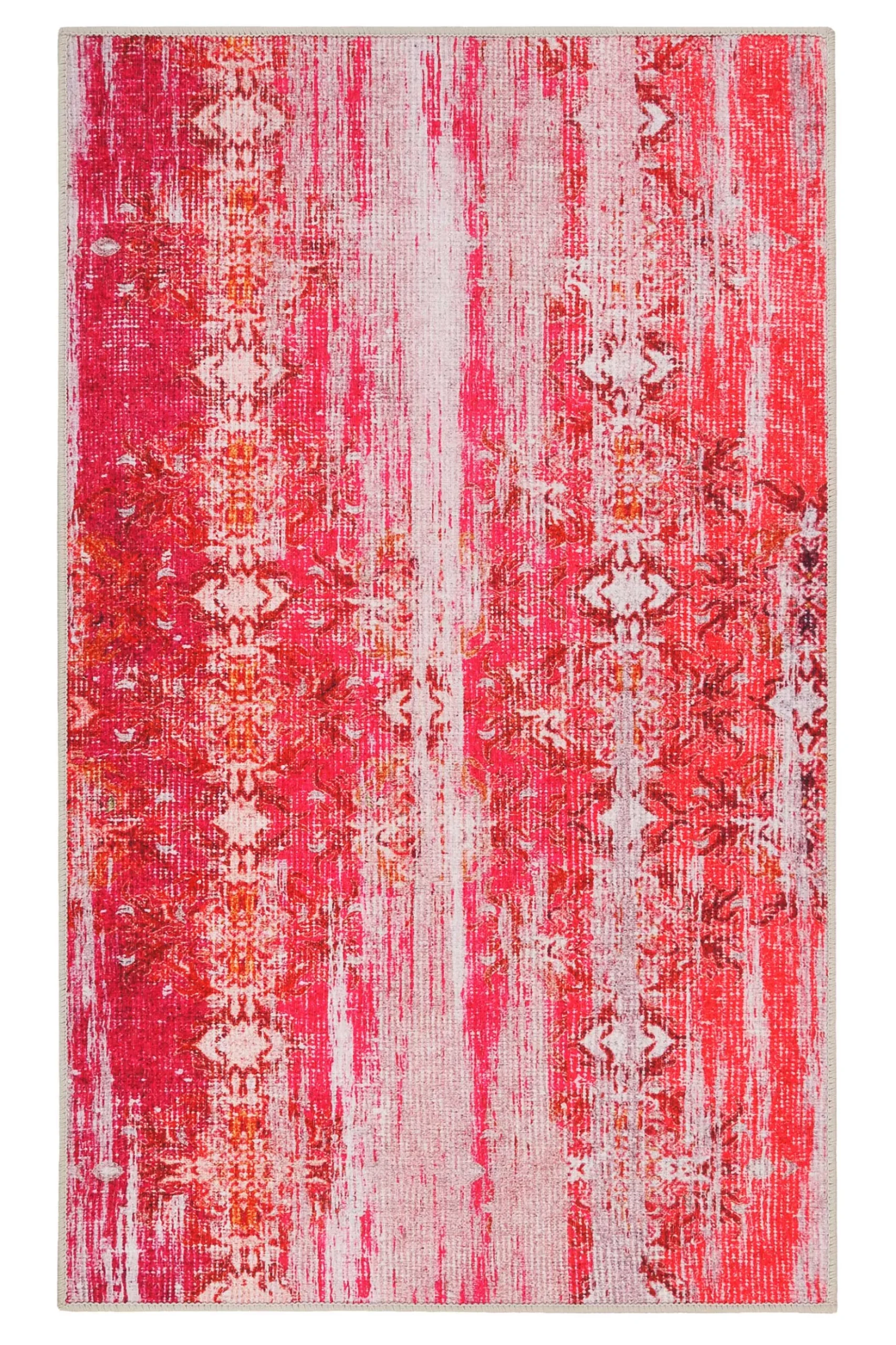 Badteppich Rot Orange Vintage "Sydney" WECONhome