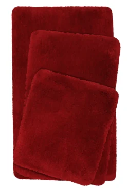 Badteppich Rot