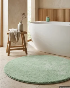 Badteppich Salbei Grün "Joris" WECONhome Basics