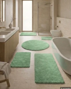 Badteppich Salbei Grün "Joris" WECONhome Basics