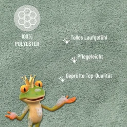 Badteppich Salbei Grün