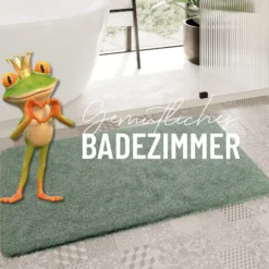Badteppich Salbei Grün