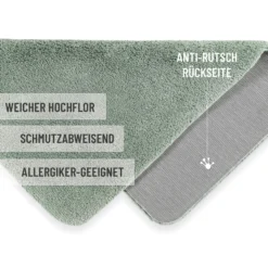 Badteppich Salbei Grün