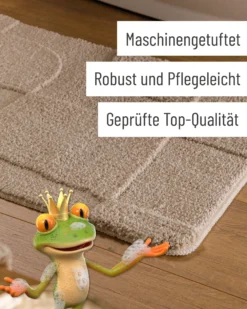 Badteppich Sand Beige "Davie" WECONhome