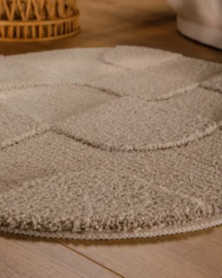 Badteppich Sand Beige 